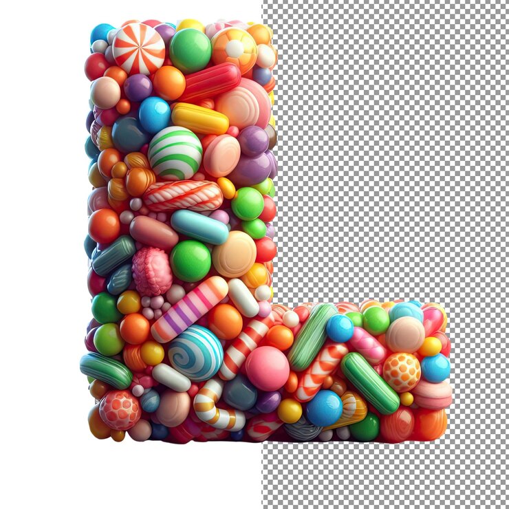 PSD carta creativa artística 3d aislada en una paleta png clara
