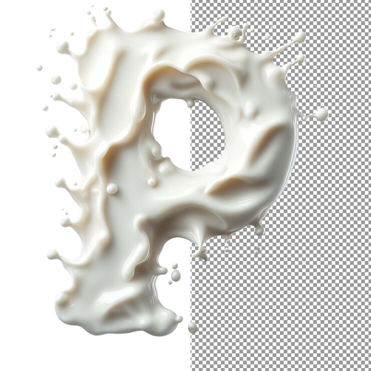 PSD carta creativa artística 3d aislada en una paleta png clara