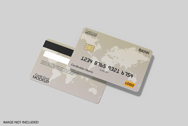 Carta di credito Mockup