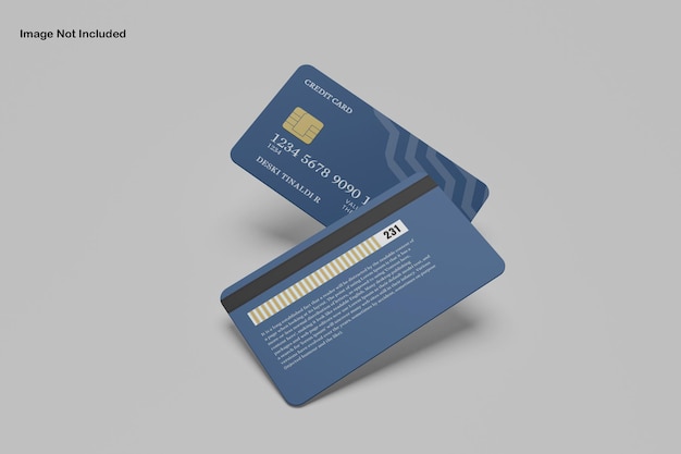 Carta di credito Mockup