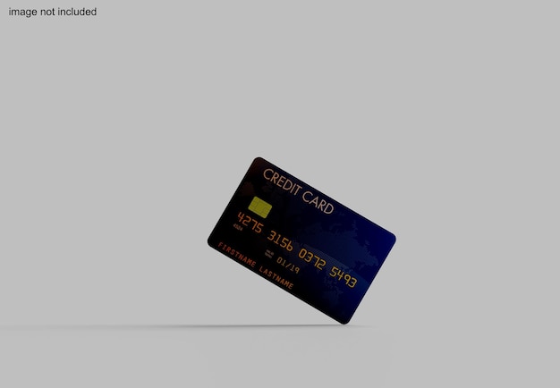 Carta di credito Mockup
