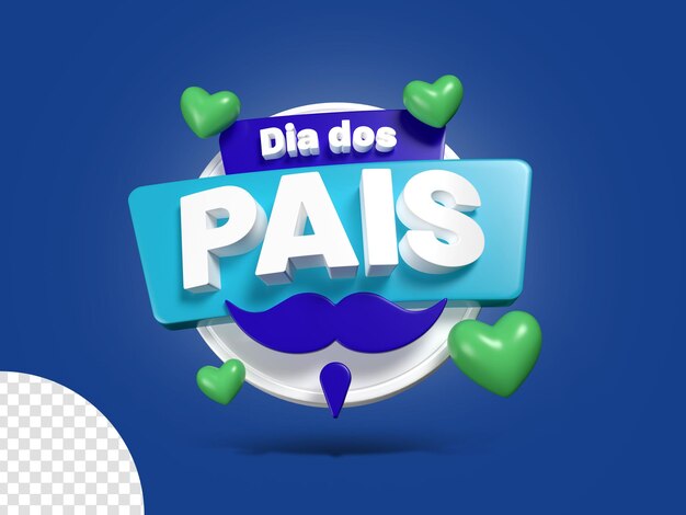 Carta dia dos pais carta per la festa del papà Premium Psd