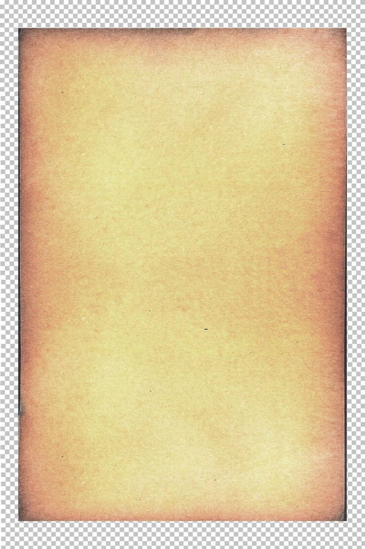 PSD carta vintage con texture invecchiata e bordi invecchiati strappati copertina del libro in cartone marrone rustico
