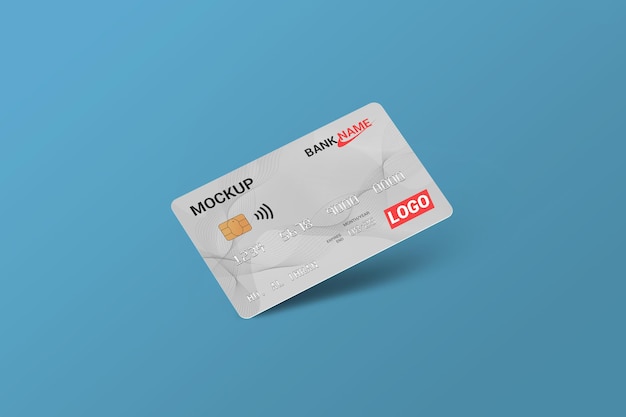 Cartão de débito Smart Card Cartão Plástico Maquete