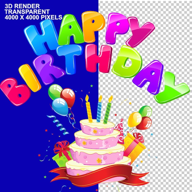 cartão de felicitações de aniversário para convite