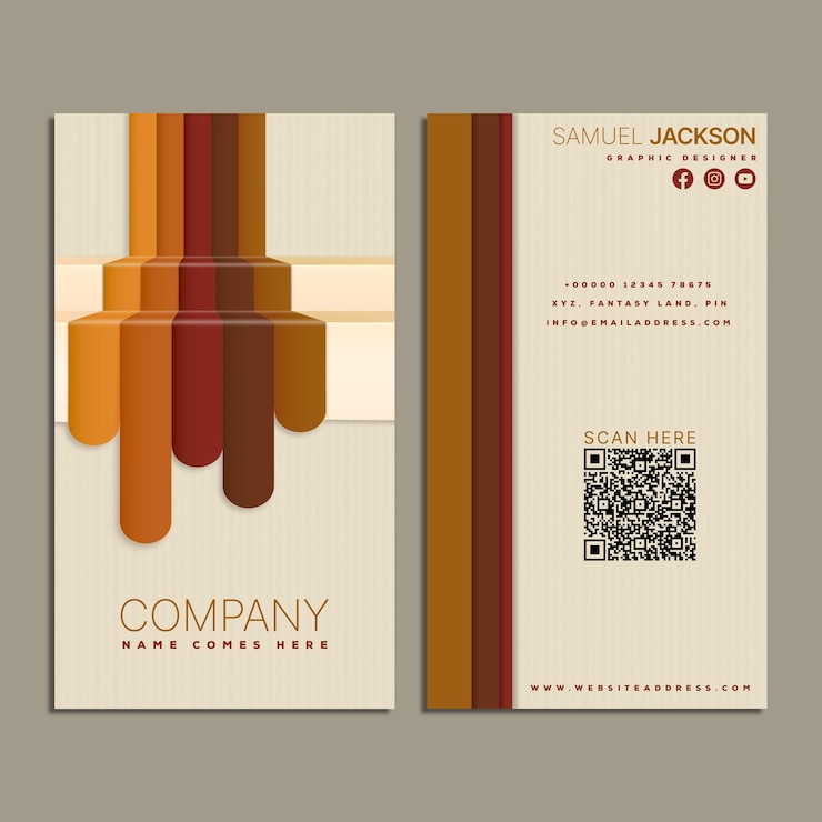 PSD cartão de visita comercial sombreado marrom com bela textura e desenho abstrato pingando tinta