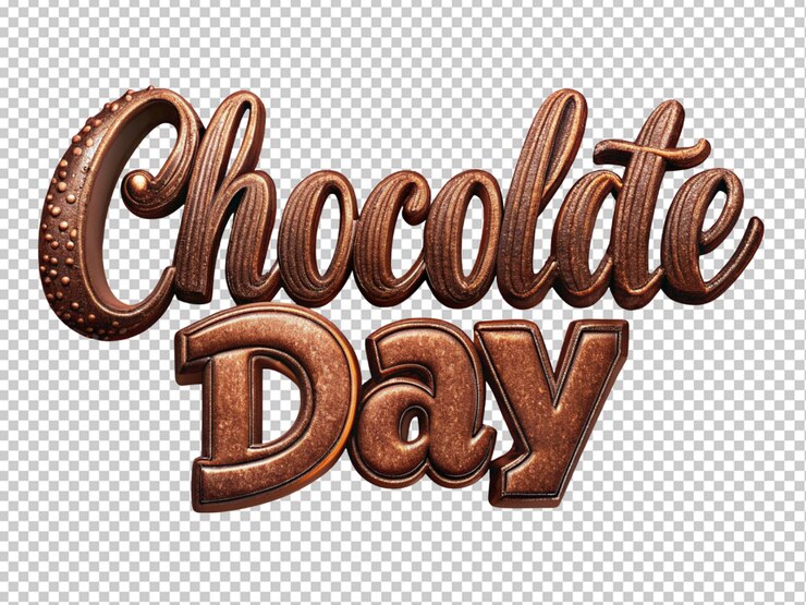 PSD cartas del día del chocolate