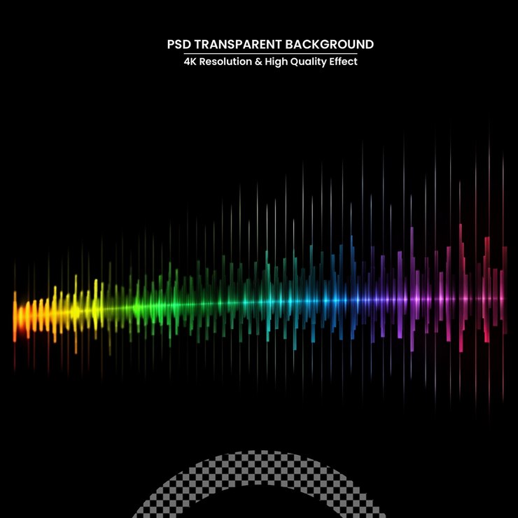 PSD cartaz musical para festival eletrônico com linhas pontilhadas e ondas conceito de design de capa de folheto de festa