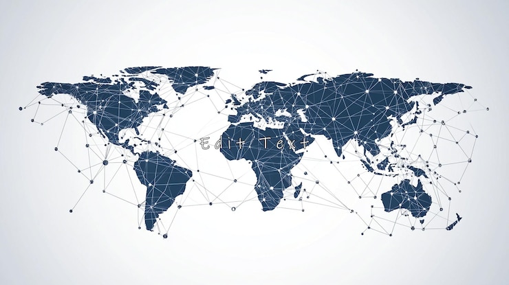 PSD carte de connexion au réseau mondial 1