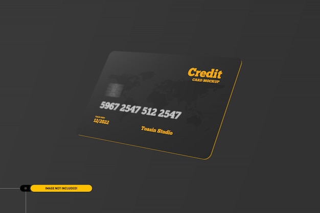 Carte di credito. Mockup di carte regalo