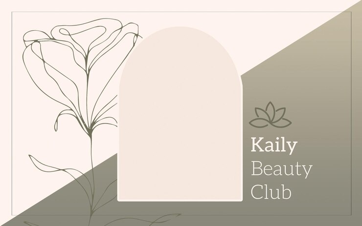 PSD carte du club de beauté