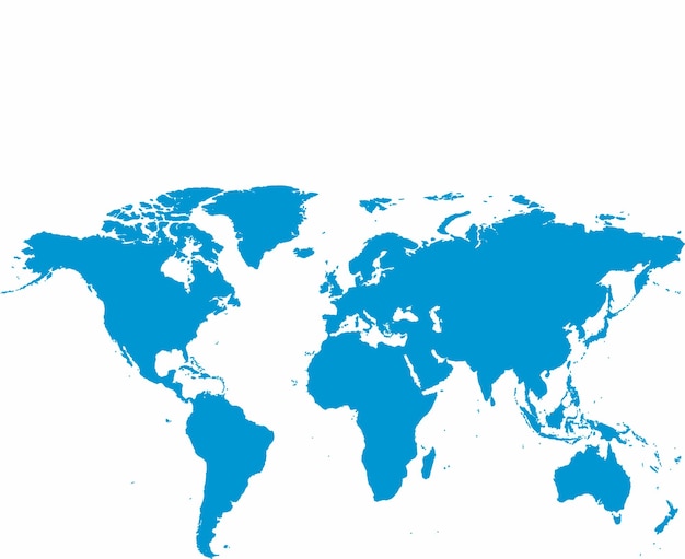 PSD carte du monde