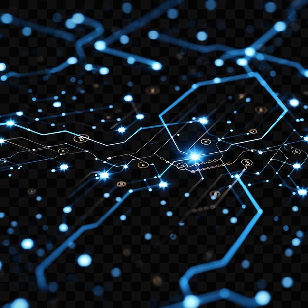 Carte Du Réseau De Crypto-monnaies Psd Avec Des Lignes De Circuits Abstraits Arrière-plan Arrière-plan Du Marché Boursier Brillant