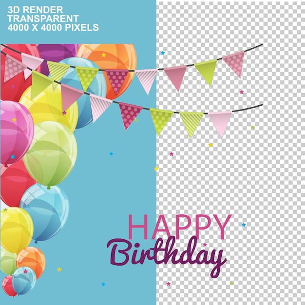 carte de félicitations d'anniversaire pour l'invitation