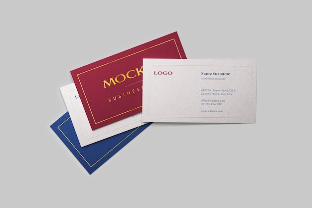 Carte de visite Mockup