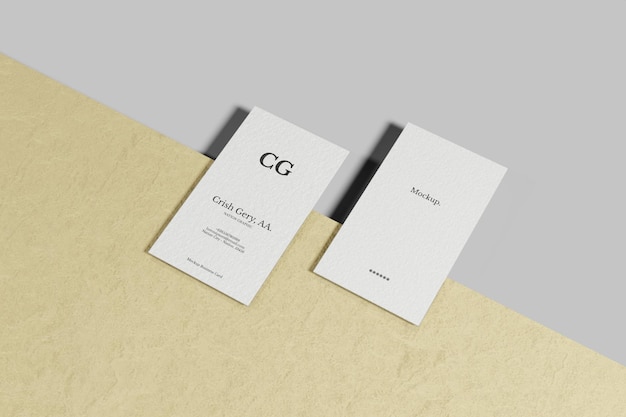 Carte de visite Mockup