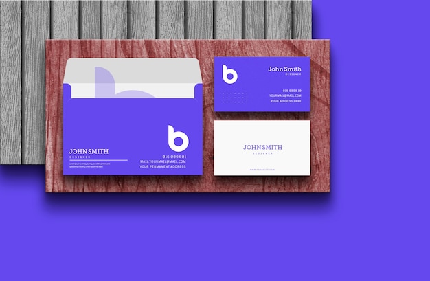 Carte de visite Mockup
