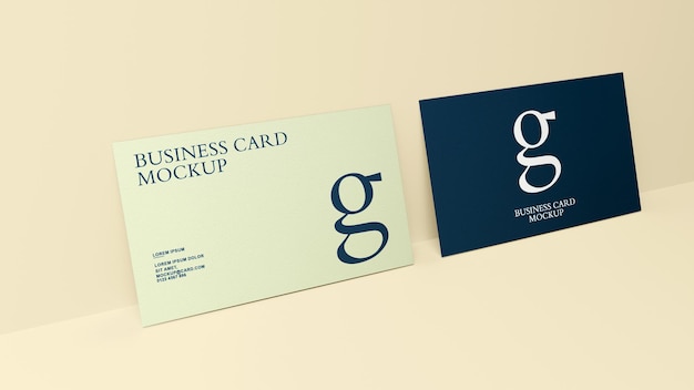 Carte de visite Mockup