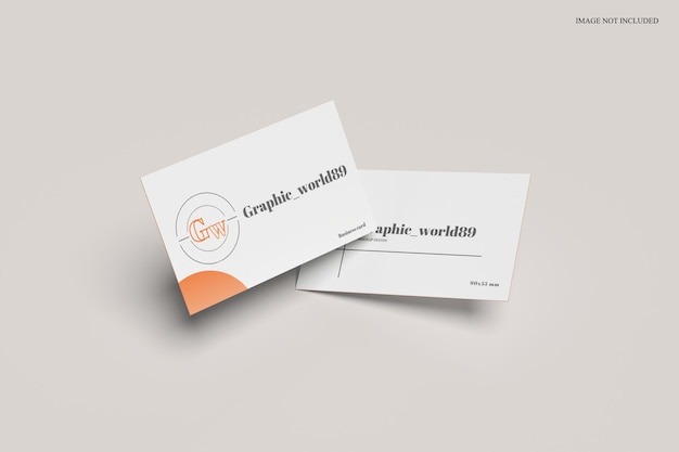 Carte de visite Mockup