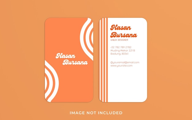 Carte de visite Mockup