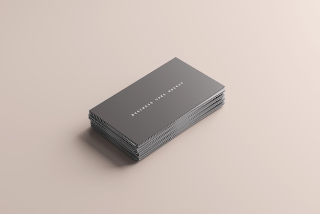 PSD carte de visite mockup