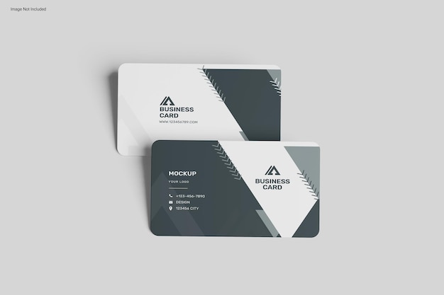 Carte De Visite Mockup