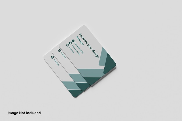 Carte De Visite Mockup