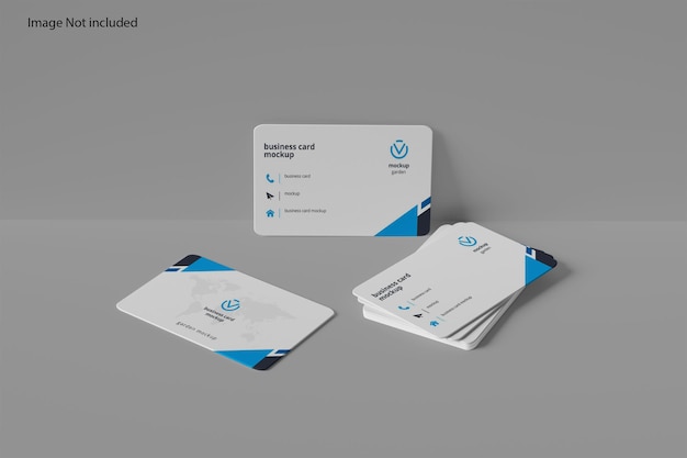 Carte De Visite Mockup