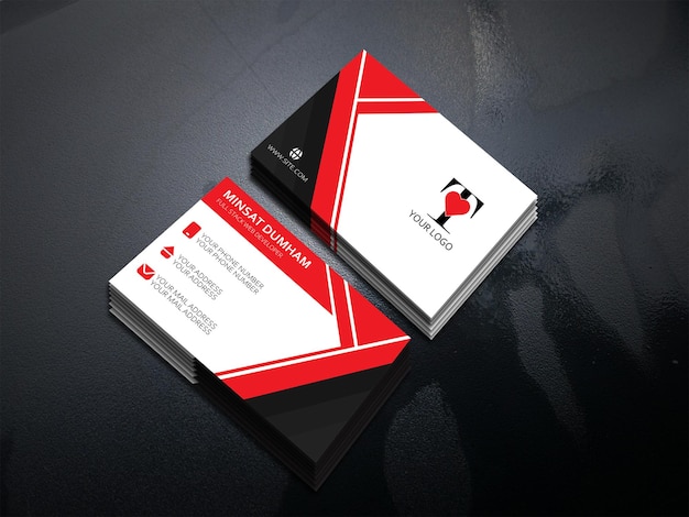 PSD carte de visite psd