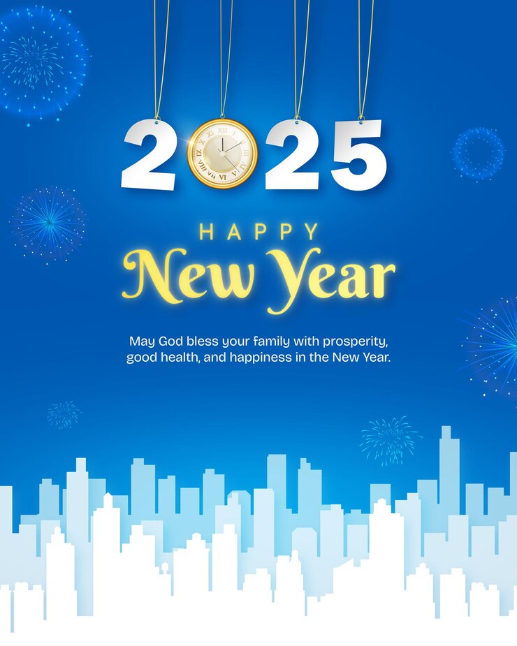 Cartel de Año Nuevo