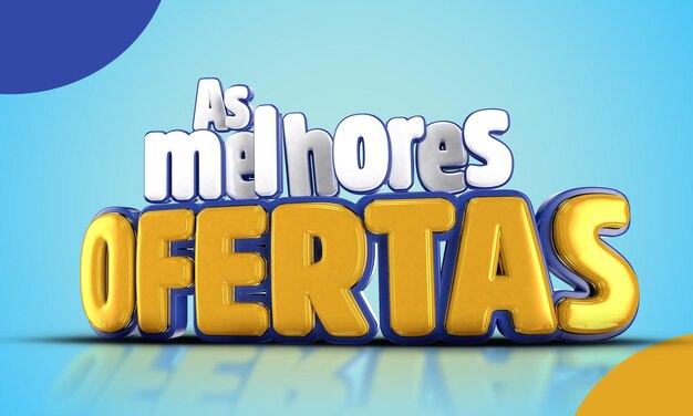 Un cartel azul y amarillo que dice 'as meles fertita'