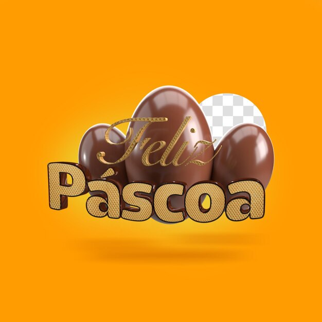 Un cartel de chocolates pacca de feli con una pelota de golf en el fondo.
