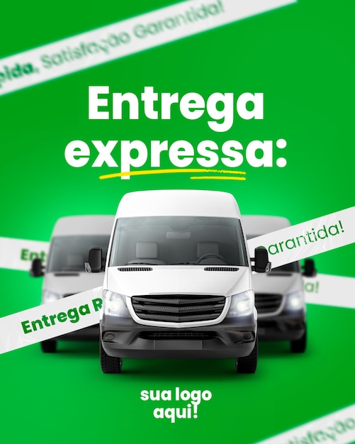 PSD un cartel para un coche autografiado con la palabra entrade en él