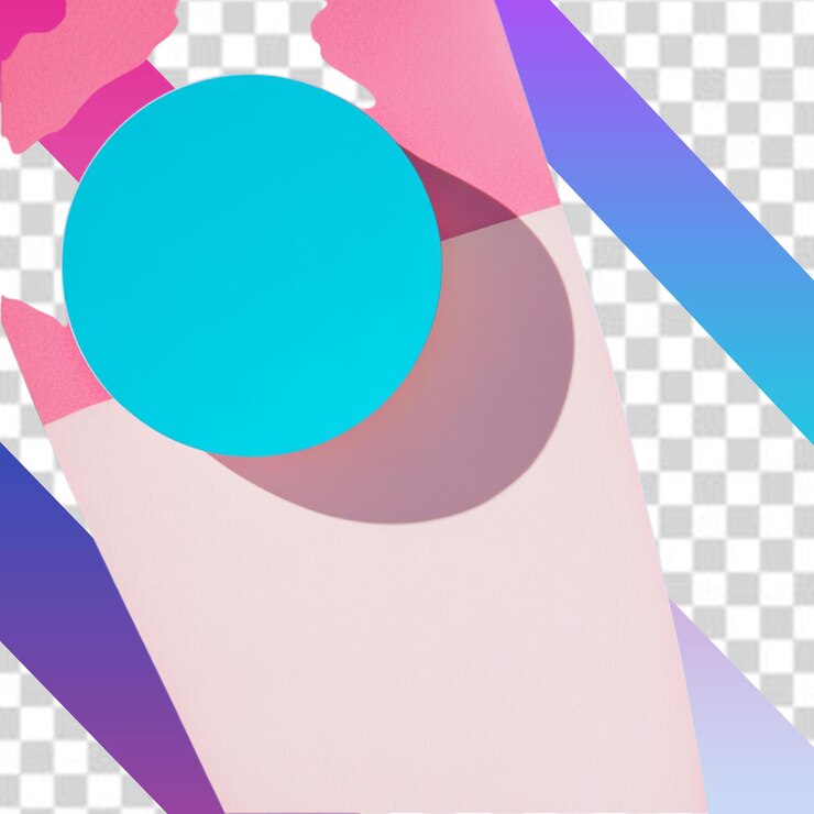 PSD cartel colorido diseño plano de estudio creativo hecho a mano para niños