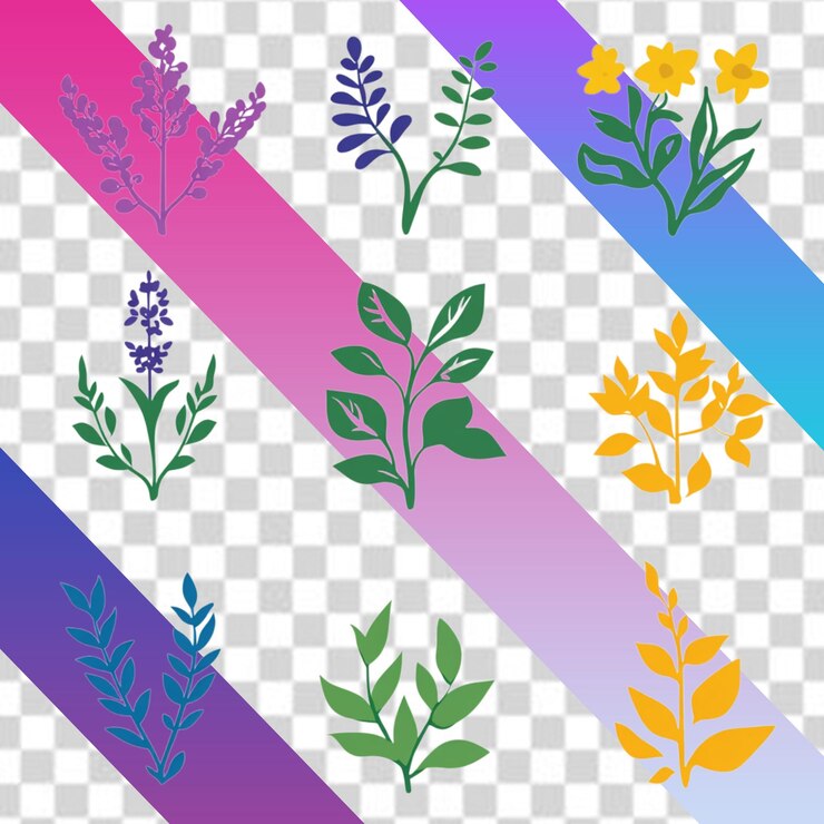 PSD cartel colorido diseño plano de estudio creativo hecho a mano para niños