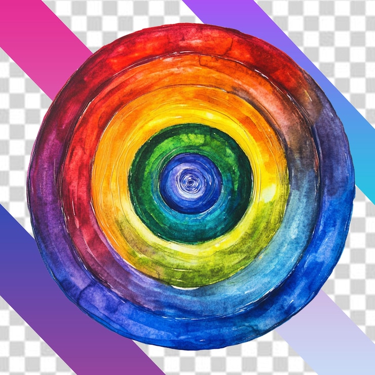 PSD cartel colorido diseño plano de estudio creativo hecho a mano para niños