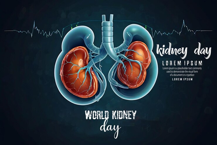 PSD un cartel de un corazón humano con las palabras mundo diabetes