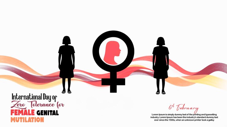 Cartel del Día Internacional para Detener la Mutilación Femenina