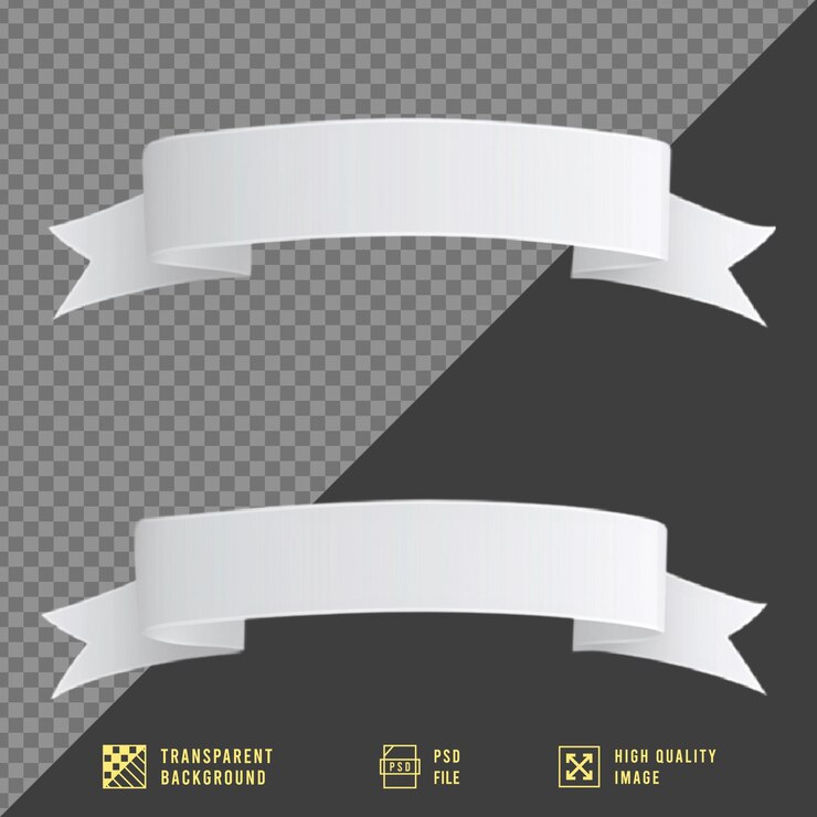 PSD cartel para el diseño de páginas web con fondo transparente