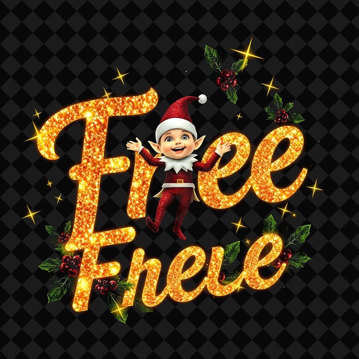 PSD un cartel con una imagen de un feliz libre libre libre libre