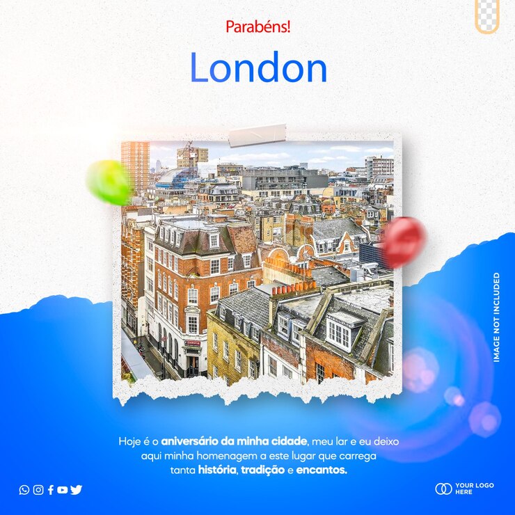 un cartel para Londres y la ciudad de Londres