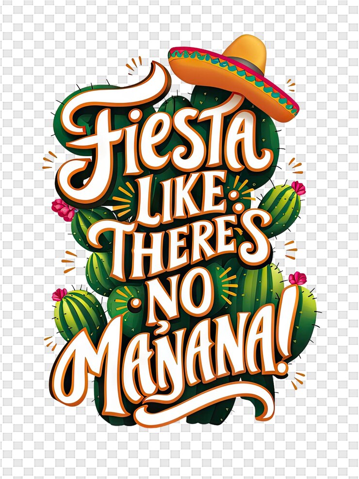 PSD para un cartel mexicano que dice como no no no bananas