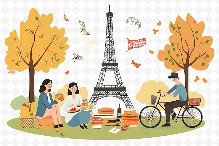 PSD un cartel para el parís parís con la palabra parís en él