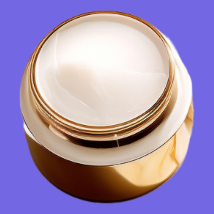 PSD cartel de productos de maquillaje