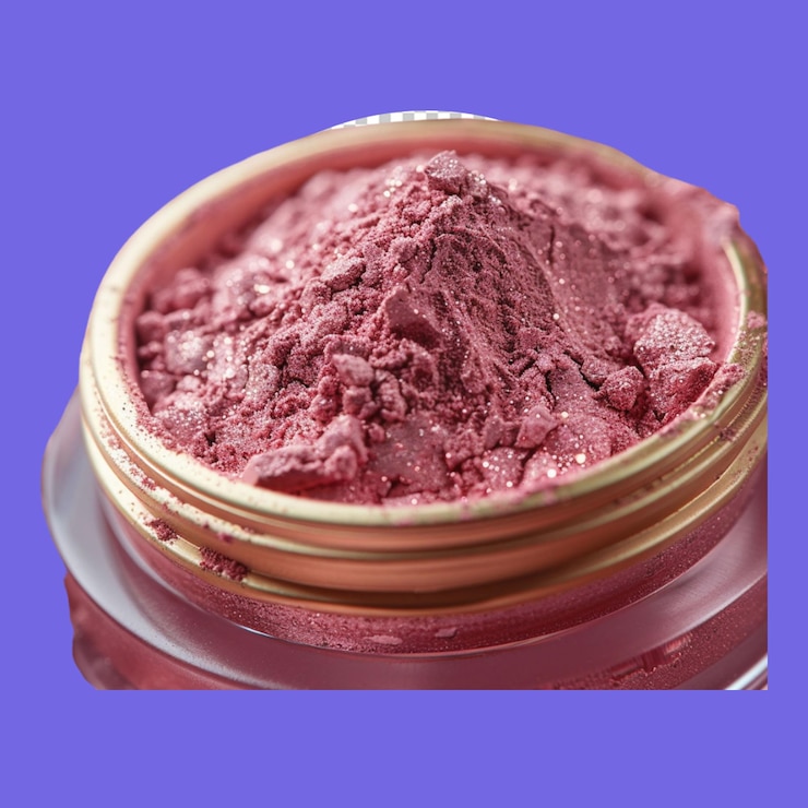 PSD cartel de productos de maquillaje