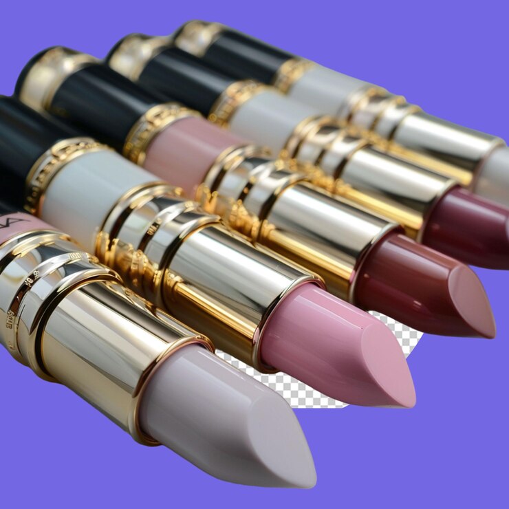 PSD cartel de productos de maquillaje