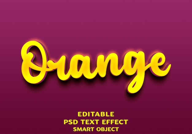 un cartel púrpura con las palabras color naranja en él
