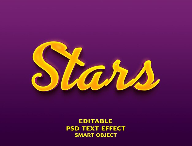 un cartel púrpura para el proyecto Star Wars