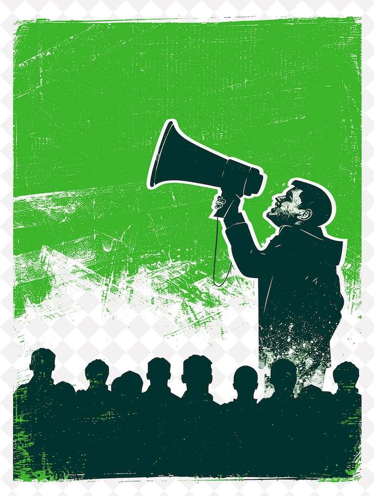 PSD un cartel que dice " la palabra " en verde "