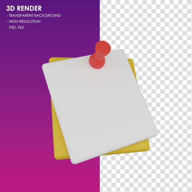 PSD el cartel de recuerdos del icono 3d